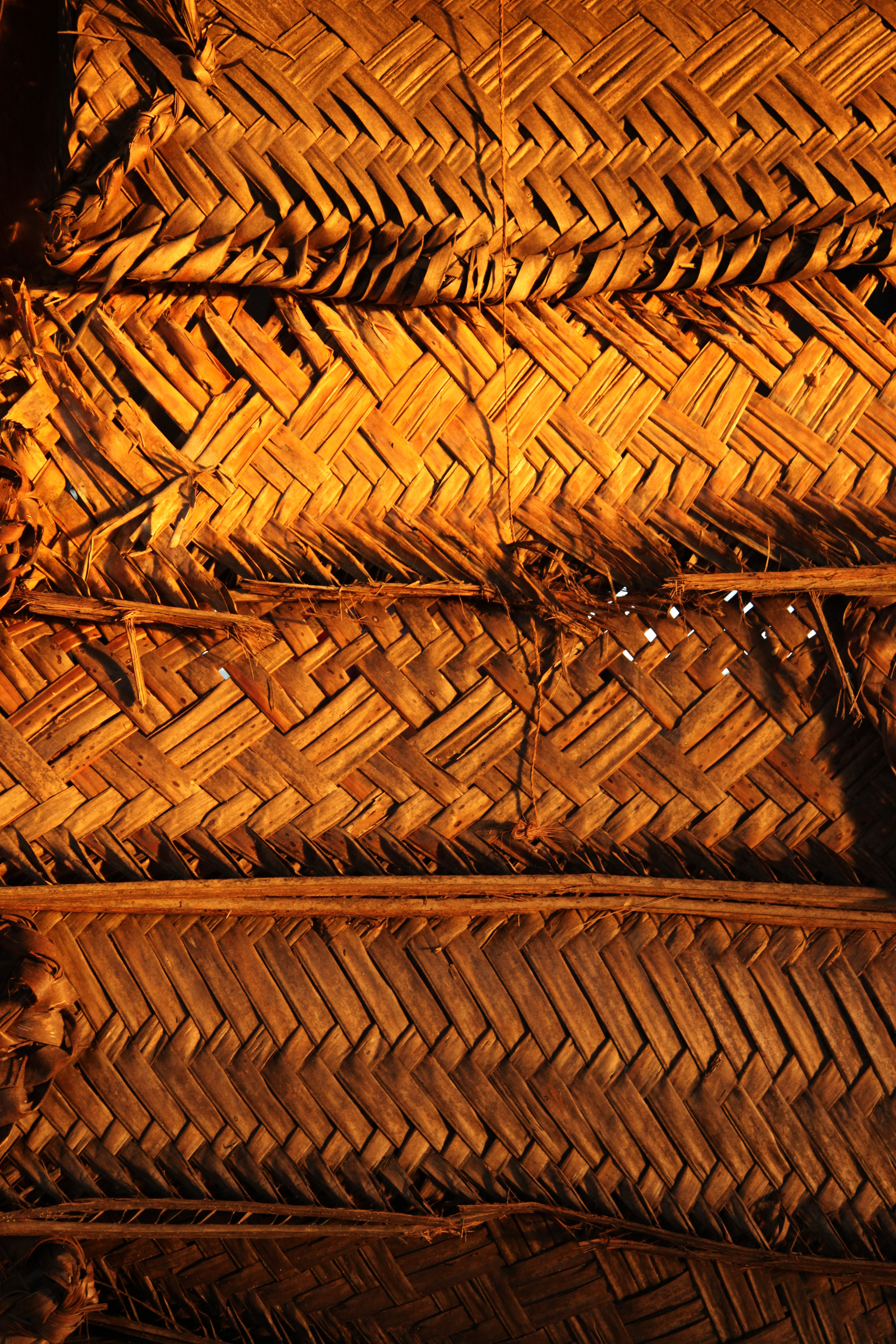 Woven shutters in Samoa